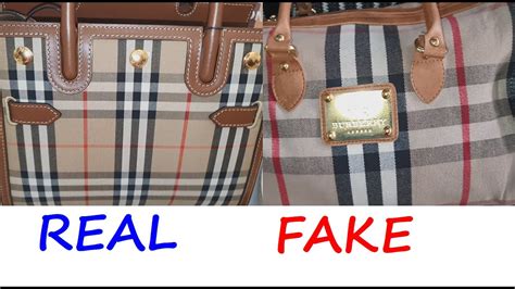 burberry fake vs real jacket|how to authenticate Burberry bag.